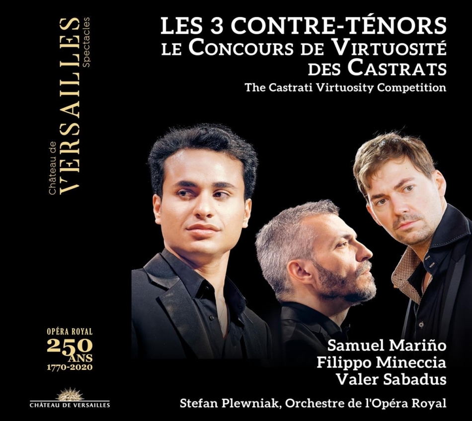 Valer Sabadus, Filippo Mineccia & Samuel Mariño - Les 3 Contre-Tenors 2 CDs