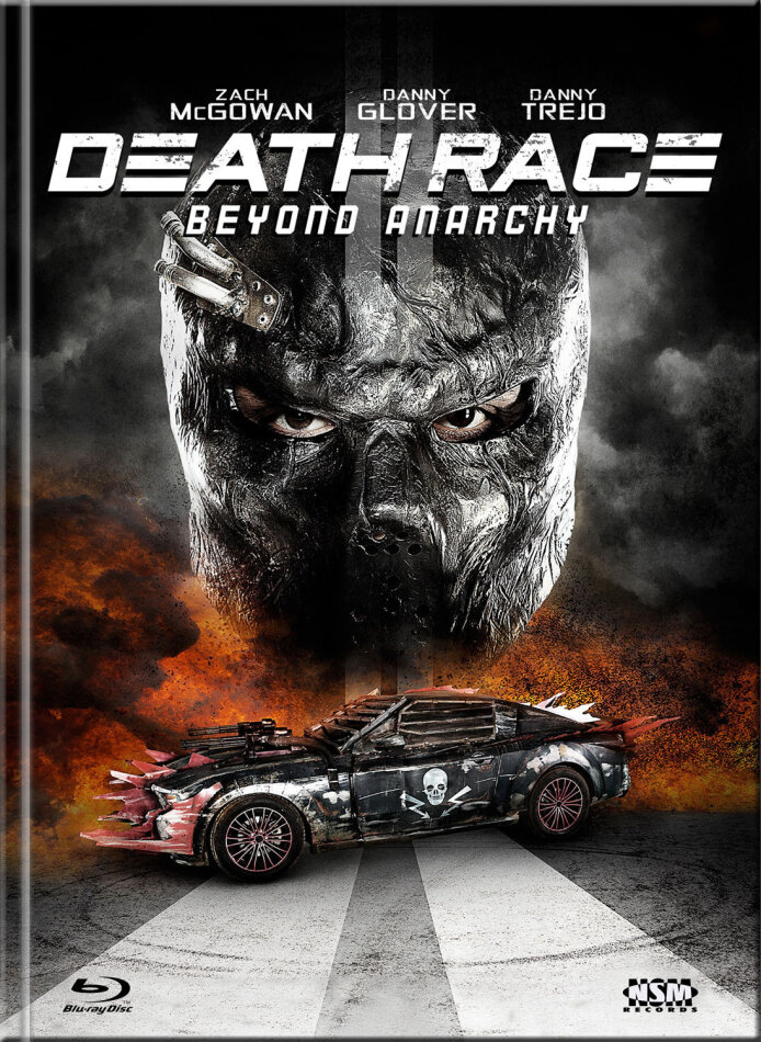Death Race 4 - Beyond Anarchy (2016) Cover A, Limited Edition, Mediabook, Uncut, Blu-ray + DVD