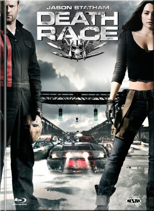 Death Race (2008) (Cover A, Extended Edition, Edizione Limitata, Mediabook, Blu-ray + DVD)