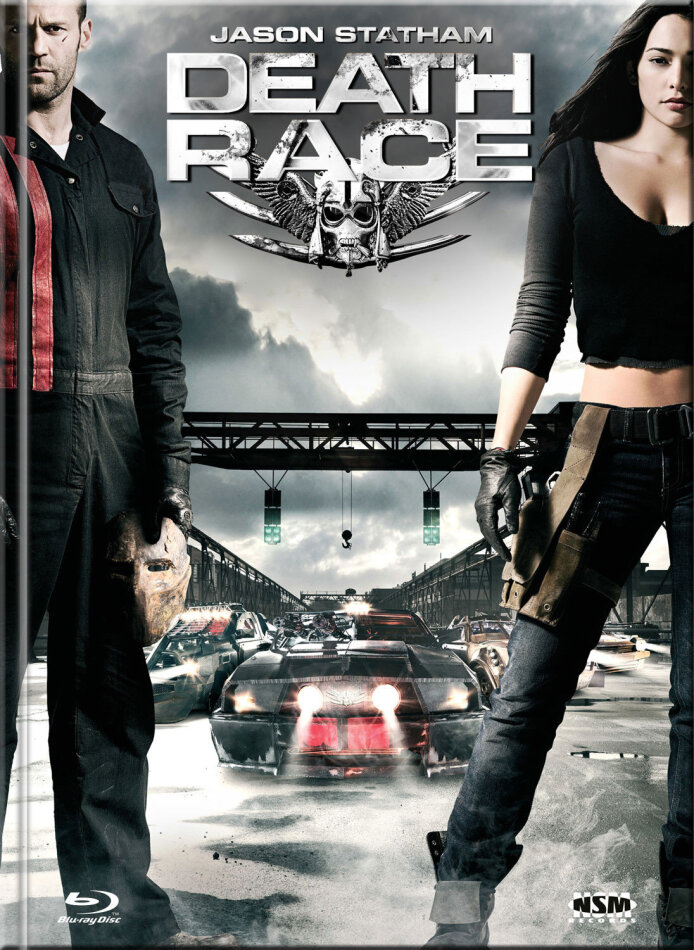 Death Race (2008) Cover A, Extended Edition, Édition Limitée, Mediabook, Blu-ray + DVD