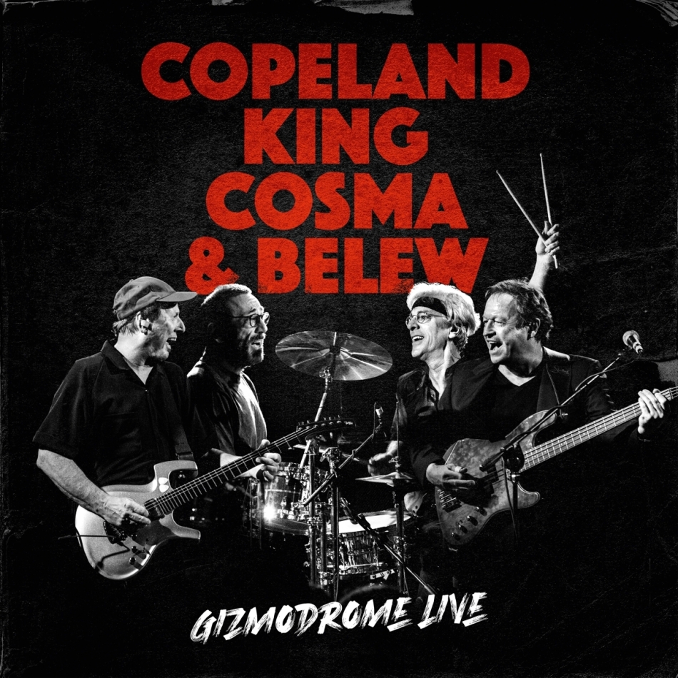 Gizmodrome (Stewart Copeland/Mark King/Vittorio Cosma/Adrian Belew) - Live 2 CDs