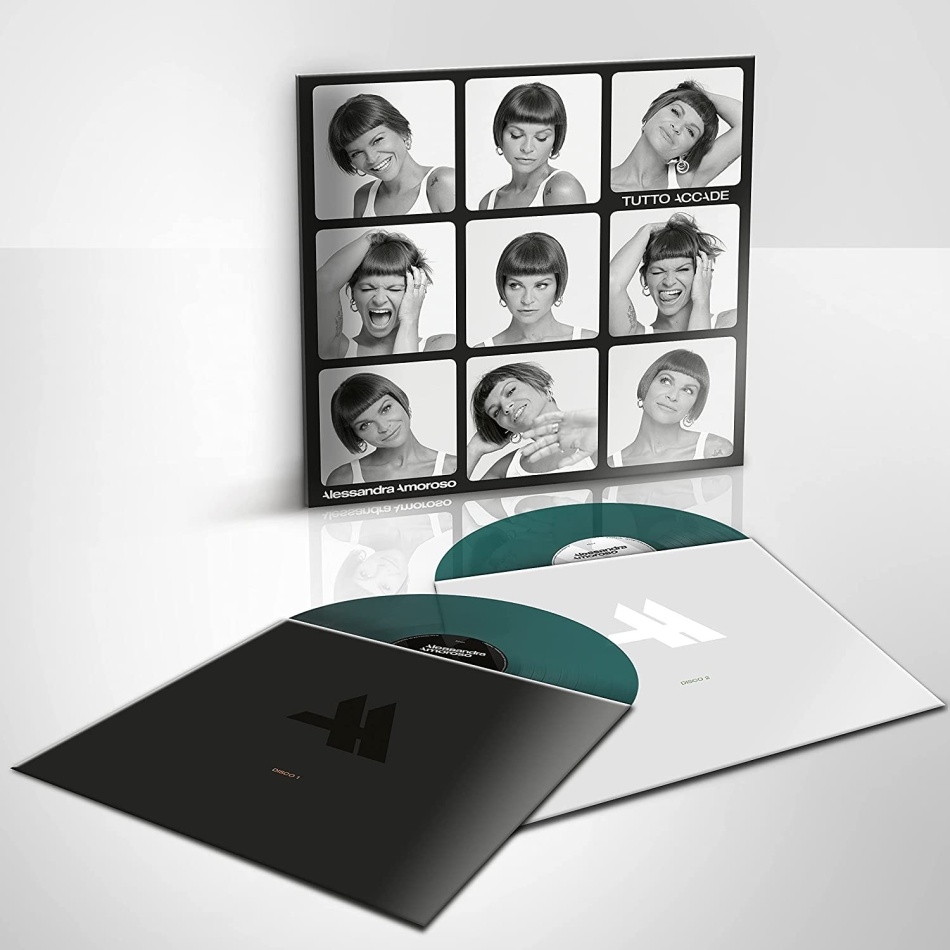 Alessandra Amoroso - Tutto Accade Green Vinyl, 2 LPs