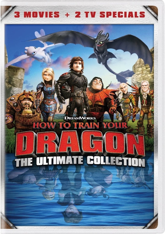 How To Train Your Dragon - The Ultimate Collection 5 DVDs