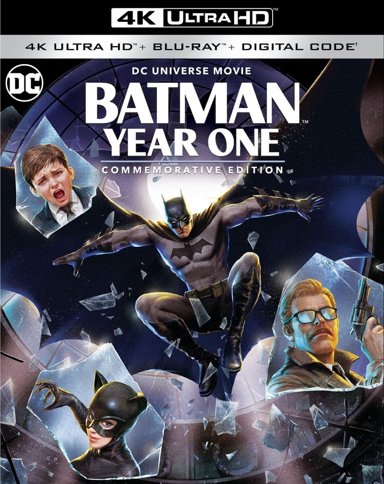 Batman: Year One (2011) Commemorative Edition, Chris Kyle Commemorative Edition, 4K Ultra HD + Blu-ray