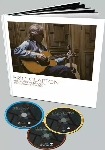 Eric Clapton - The Lady in the Balcony: Lockdown Sessions Earbook, Deluxe Edition, Limited Edition, Blu-ray + DVD + CD
