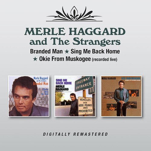 Merle Haggard - Branded Man/Sing Me Back Home/Okie From Muskogee 2 CD