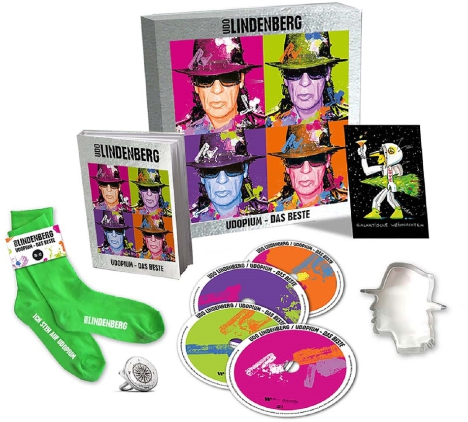 Udo Lindenberg - UDOPIUM-Das Beste Edition Noel, Édition Limitée, 4 CD
