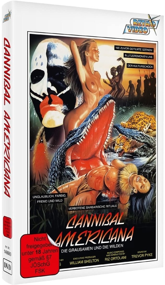 Cannibal Americana (1978) Hartbox, Édition Limitée