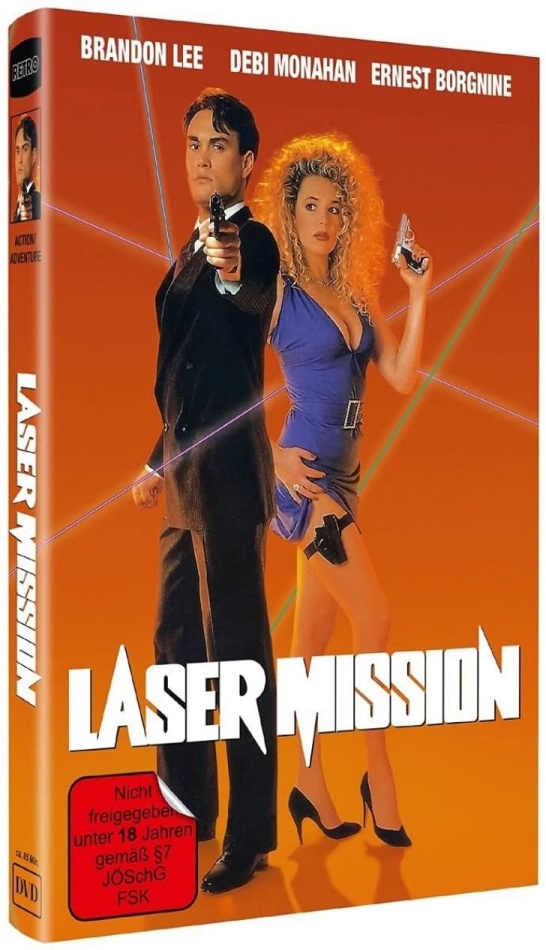 Laser Mission (1989) Hartbox, Cover B, Limited Edition