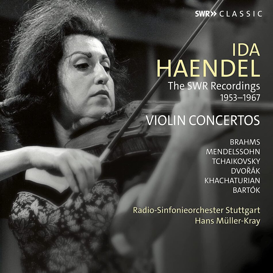 Hans Müller-Kray, Ida Haendel & Radio-Sinfonieorchester Stuttgart - SWR Recordings 1953-1967 3 CD