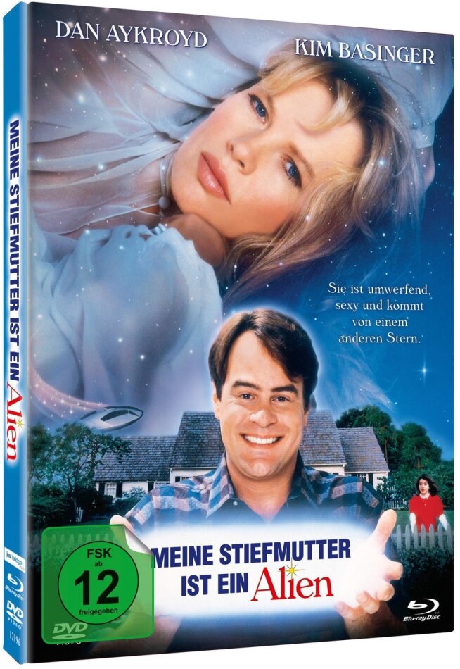 Meine Stiefmutter ist ein Alien (1988) Édition Limitée, Mediabook, Blu-ray + DVD