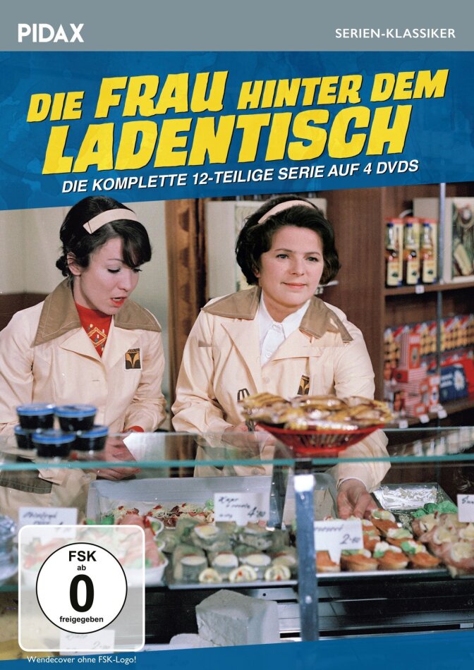 Die Frau hinter dem Ladentisch - Die komplette 12-teilige Serie (1977) Pidax Serien-Klassiker, 4 DVD