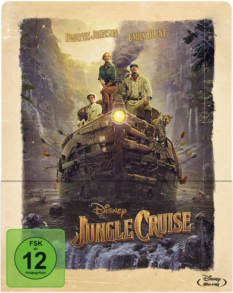 Jungle Cruise (2021) Limited Edition, Steelbook