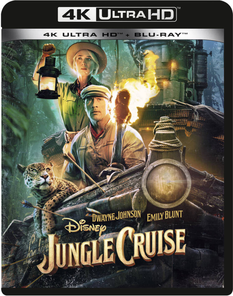 Jungle Cruise (2021) 4K Ultra HD + Blu-ray