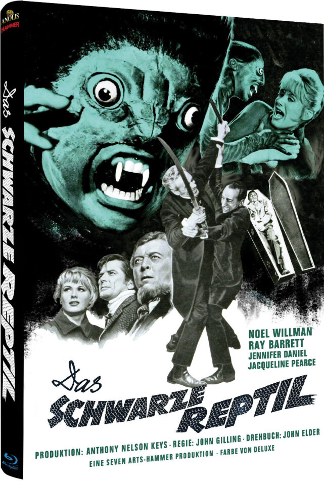 Das schwarze Reptil (1966) Grosse Hartbox