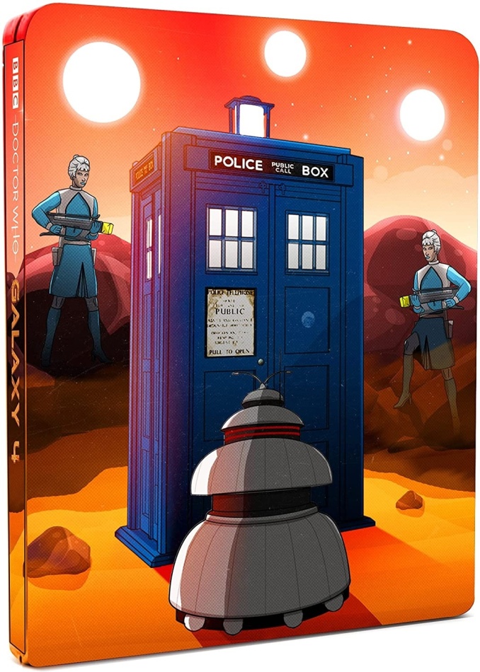 Doctor Who: Galaxy 4 - TV Mini Series (2021) BBC, Steelbook