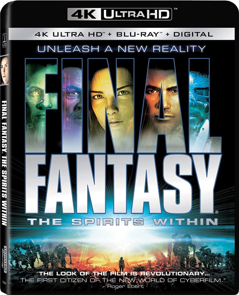 Final Fantasy - Spirits Within (2001) Édition Limitée, 4K Ultra HD + Blu-ray
