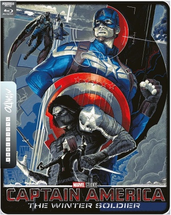 Captain America 2 - Le soldat de l'hiver (2014) (Mondo, &Eacute;dition Limit&eacute;e, Steelbook, 4K Ultra HD + Blu-ray)