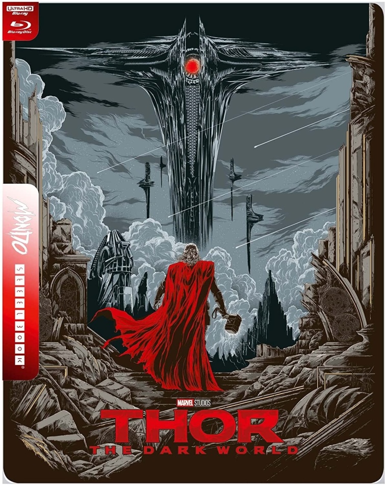 Thor 2 - Le monde des ténèbres (2013) Mondo, Limited Edition, Steelbook, 4K Ultra HD + Blu-ray