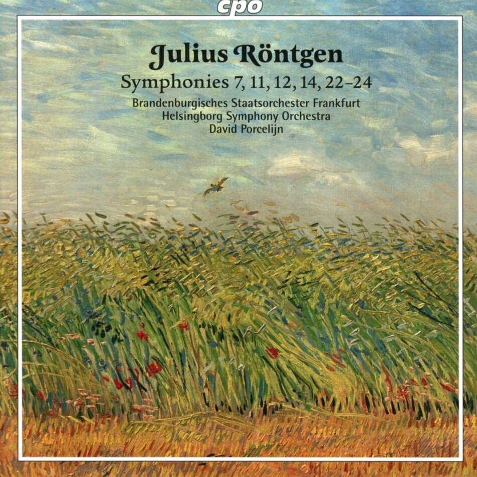 Julius Roentgen (1855-1932), David Porcelijn & Brandenburgisches Staatsorchester Frankfurt - Symphonies 2 CD