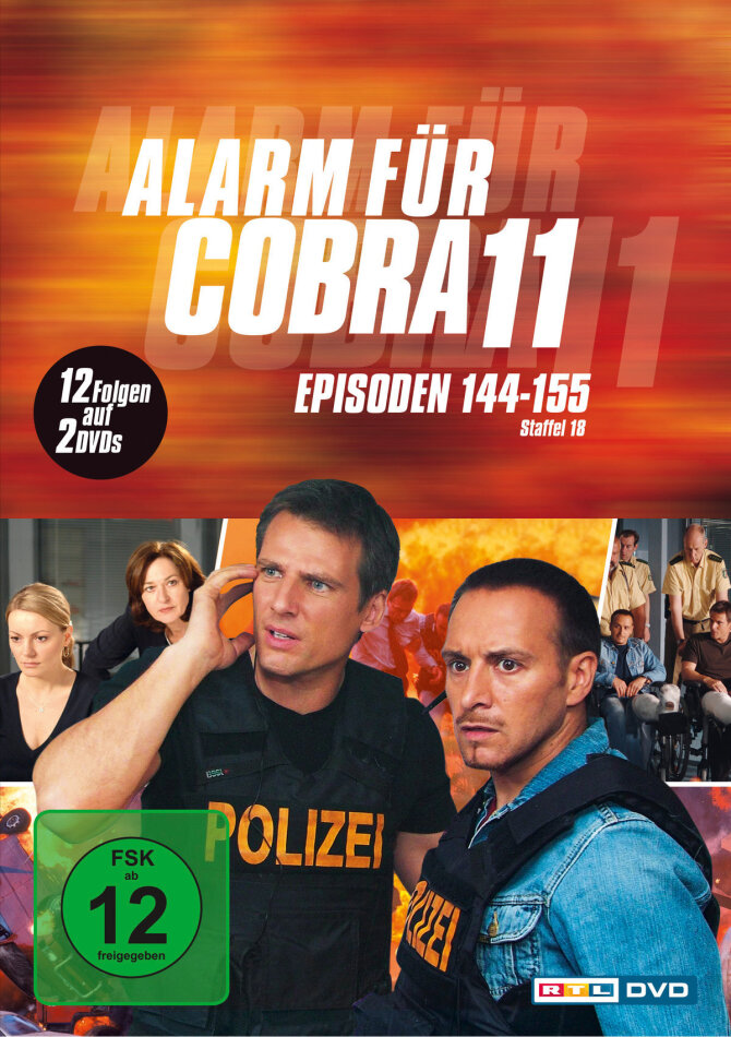 Alarm für Cobra 11 - Staffel 18 New Edition, 2 DVDs