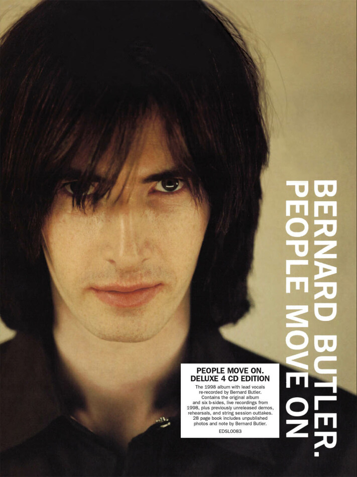 Bernard Butler - People Move On Mediabook, 4 CDs