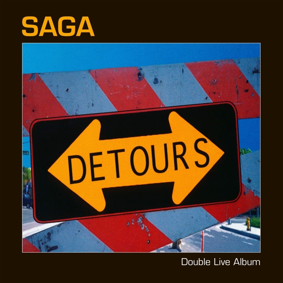 Saga - Detours - Live 2021 Reissue, Digipack, Earmusic, 2 CDs