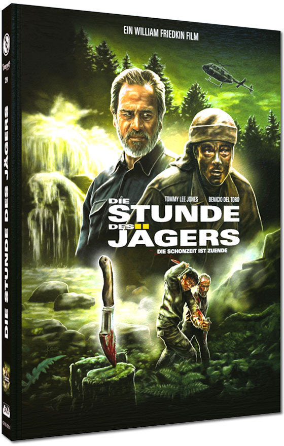 Die Stunde des Jägers (2003) Cover A, Wattiert, Cinestrange Extreme Edition, Limited Edition, Mediabook, Blu-ray + DVD