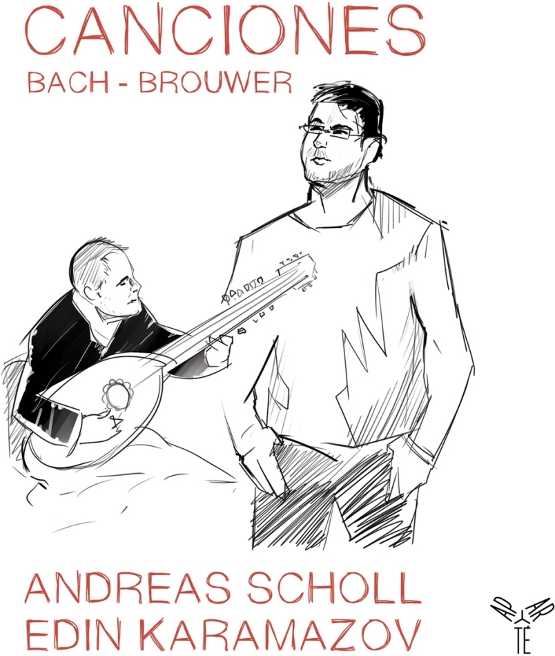 Johann Sebastian Bach (1685-1750), Leo Brouwer (*1939), Andreas Scholl & Edin Karamazov - Bach & Brouwer Canciones