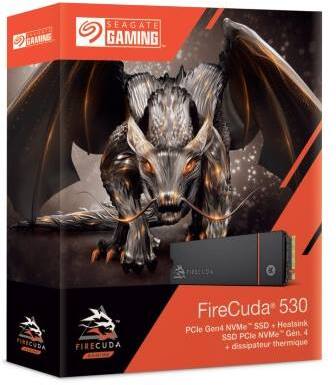 SEAGATE FireCuda 530 SSD M.2 2TB Heatsink