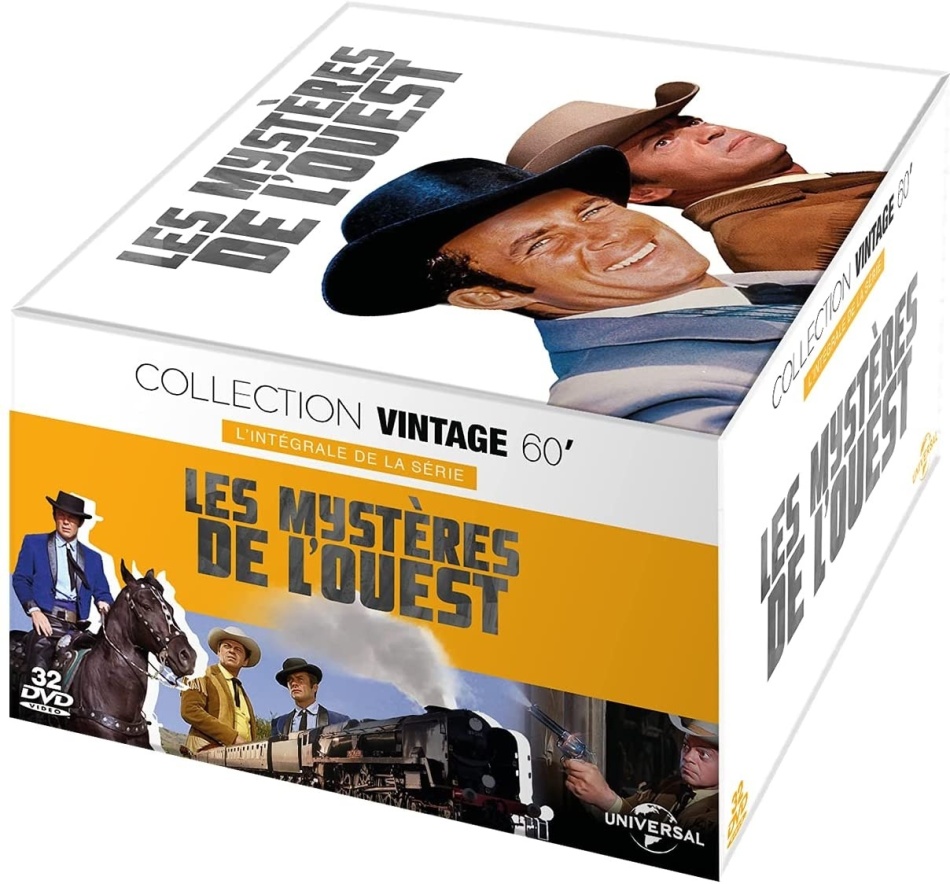 Les mystères de l'Ouest - L'intégrale Collection Vintage 60', 32 DVDs