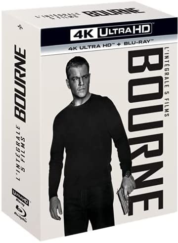 Bourne - L'intégrale 5 films 5 4K Ultra HDs + 5 Blu-rays