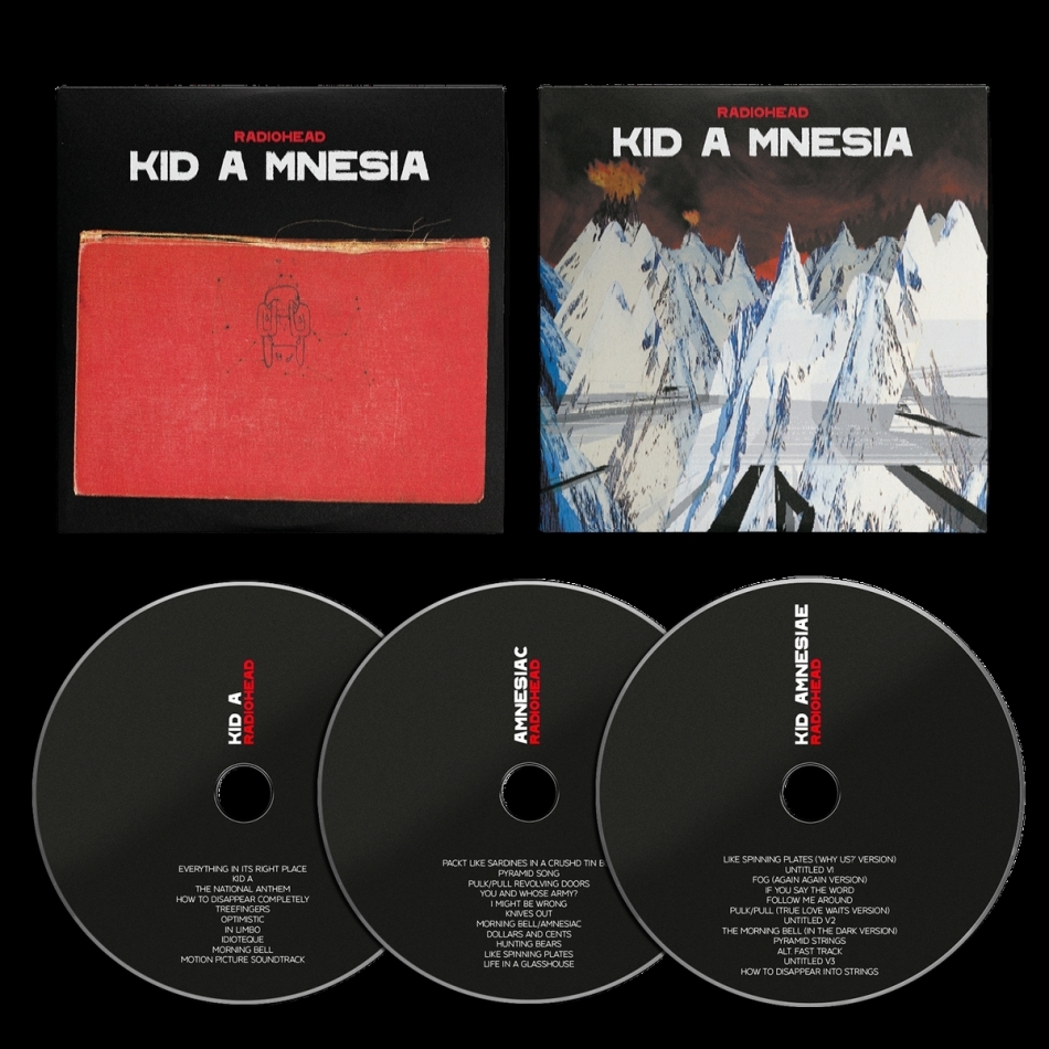 Radiohead - Kid A Mnesia 2021 Reissue, 3 CDs