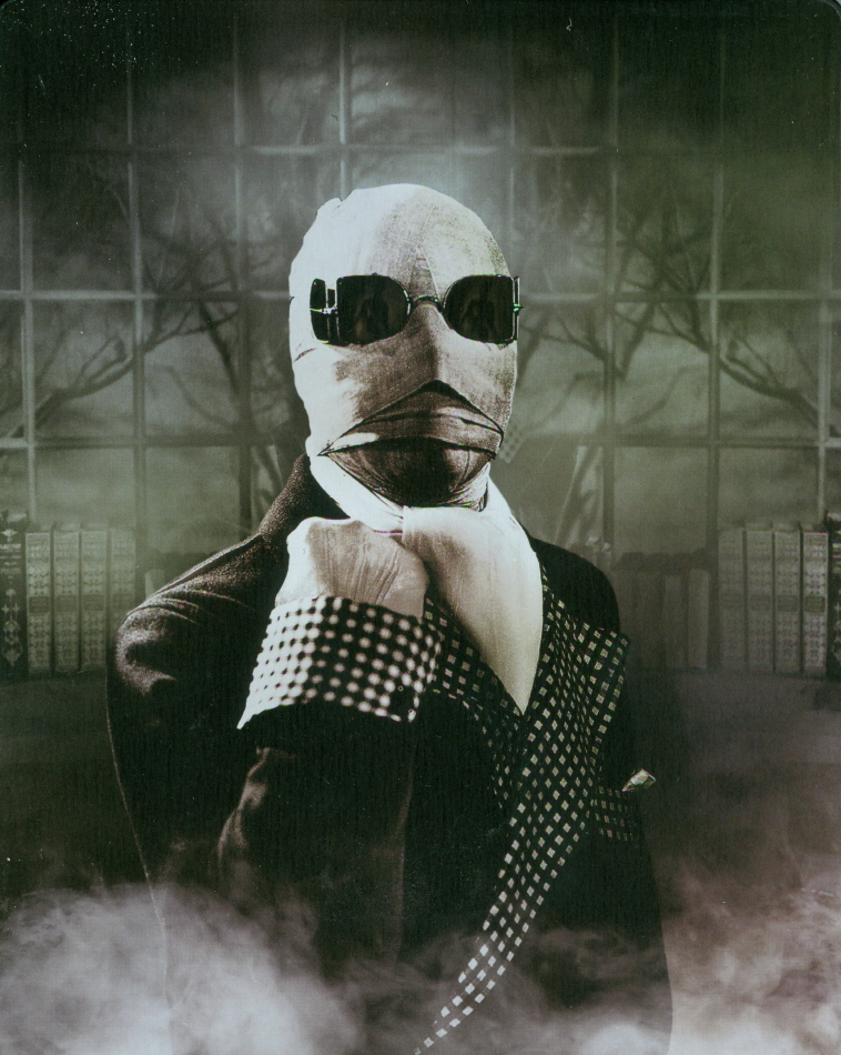 L'homme invisible (1933) Édition Limitée, Steelbook, 4K Ultra HD + Blu-ray