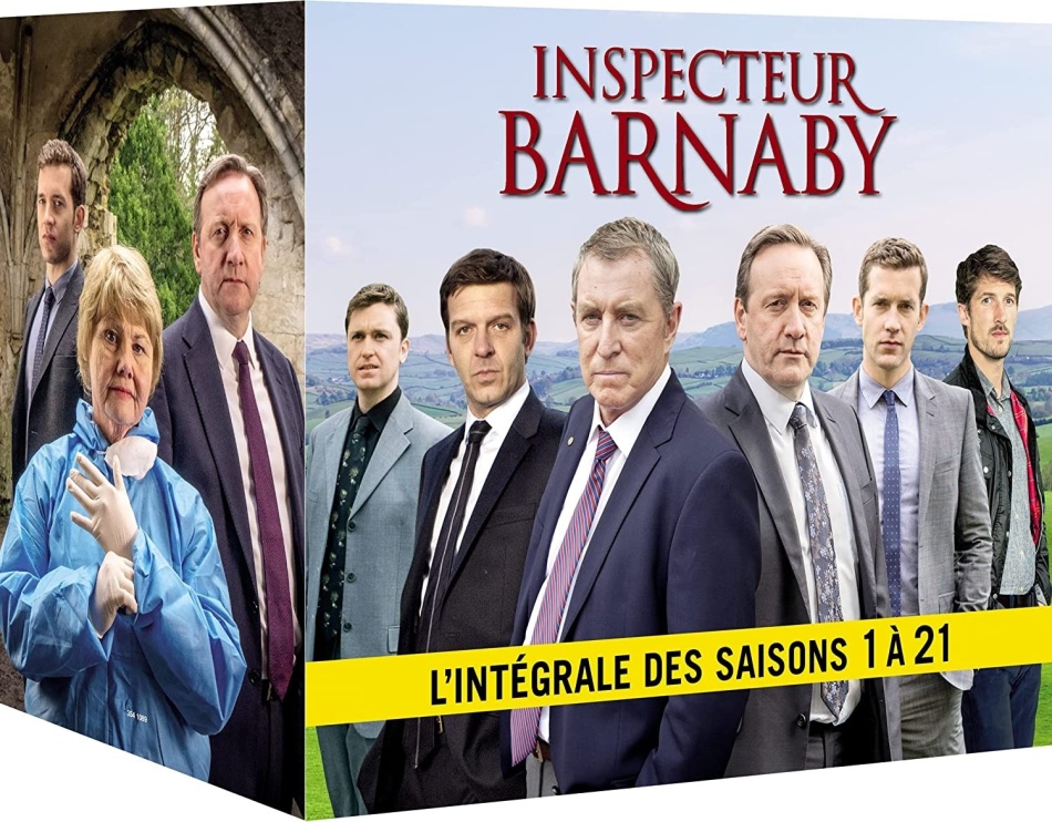 Inspecteur Barnaby - Saisons 1-21 67 DVDs
