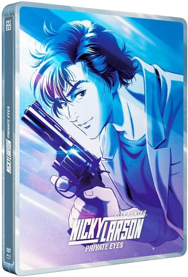 Nicky Larson - City Hunter - Private Eyes (2019) Édition Limitée, Steelbook, Blu-ray + DVD