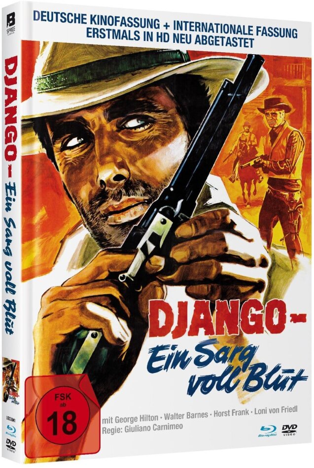 Django - Ein Sarg voller Blut (1968) Édition Limitée, Mediabook, Blu-ray + DVD