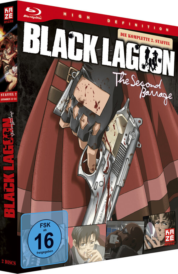 Black Lagoon - Staffel 2 Edition complète, 2 Blu-ray