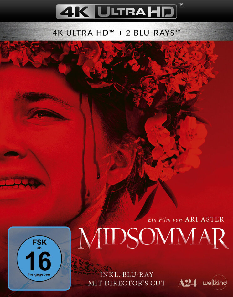Midsommar (2019) Director's Cut, Cinema Version, 4K Ultra HD + 2 Blu-rays