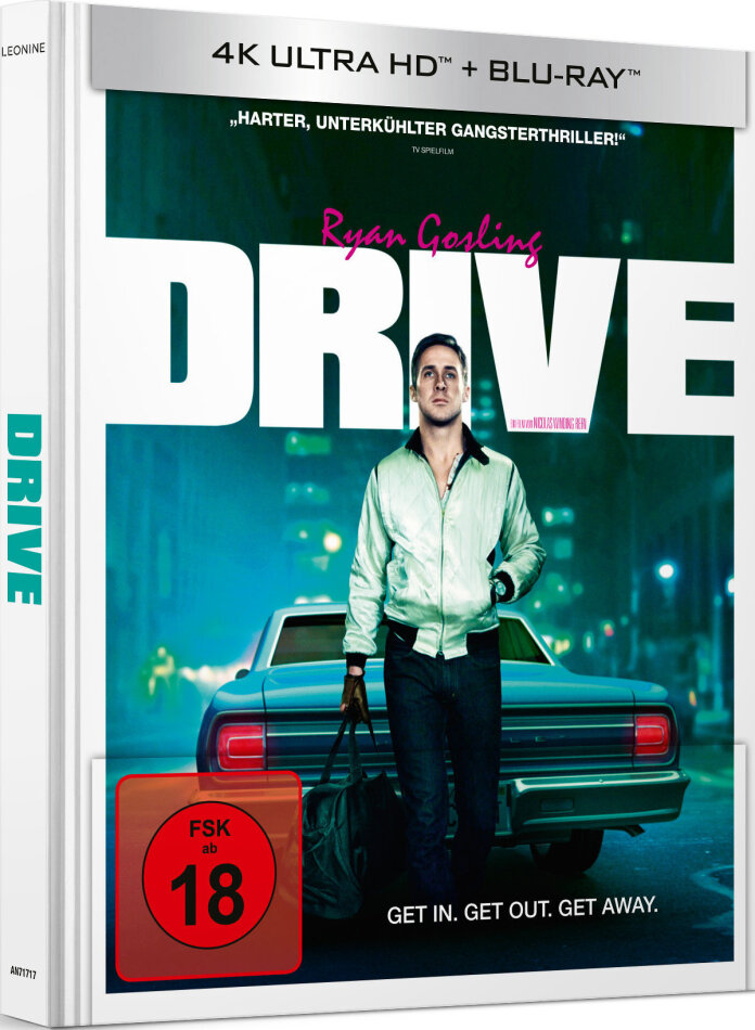 Drive (2011) Limited Edition, Mediabook, 4K Ultra HD + Blu-ray