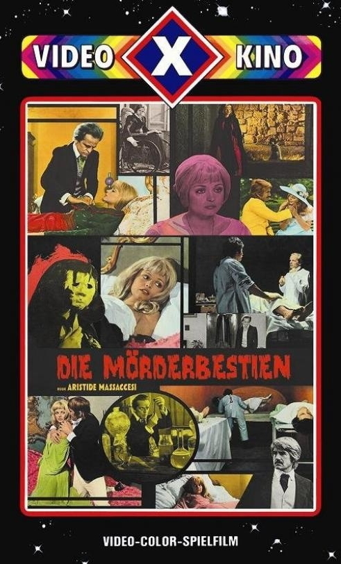 Die Mörderbestien (1973) Grosse Hartbox, Cover A, Edizione Limitata, Uncut