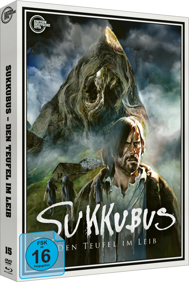 Sukkubus - Den Teufel im Leib (1989) Edition Deutsche Vita, Cover B, Edizione Limitata, Blu-ray + DVD