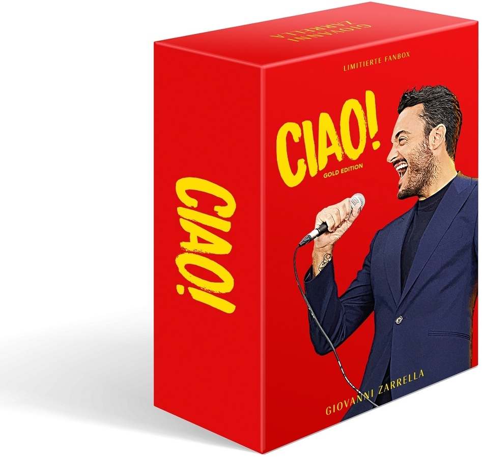 Giovanni Zarrella - CIAO! Gold Edition, Limited Fanbox, 2 CDs