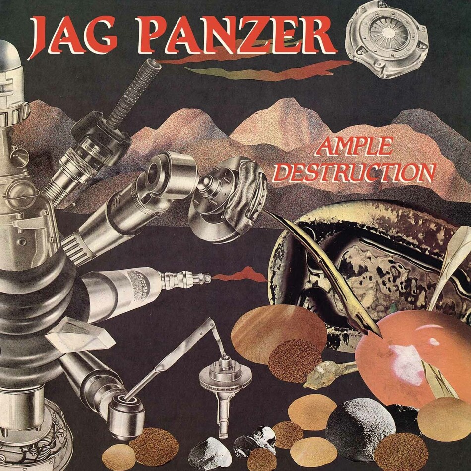 Jag Panzer - Ample Destruction 2021 Reissue, Ultra Clear/Brown Vinyl, LP