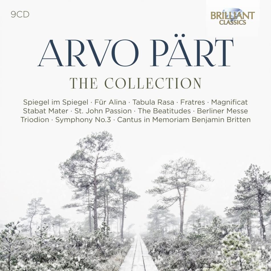 Benjamin Hudson (Violine), Sebastian Klinger, Jürgen Kruse, + & Arvo Pärt (*1935) - The Collection 9 CDs