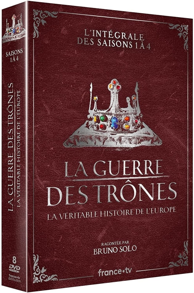 La guerre des trônes - La véritable histoire de l'Europe - Saisons 1-4 8 DVDs