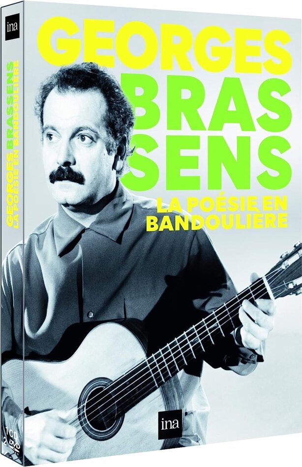Brassens, la poésie en bandoulière 2 DVDs + CD