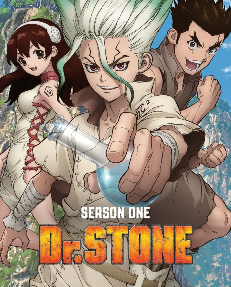 Dr. Stone - Season 1 Steelbook, 4 Blu-ray