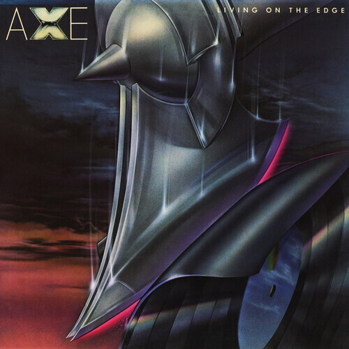 Axe - Living On The Edge 2021 Reissue, Deadline Music, Limited Edition, Blue Vinyl, LP