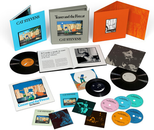 Cat Stevens - Teaser And The Firecat 2021 Reissue, Limited Super Deluxe Box, 4 CD + Blu-ray + 2 LP + 7" Single